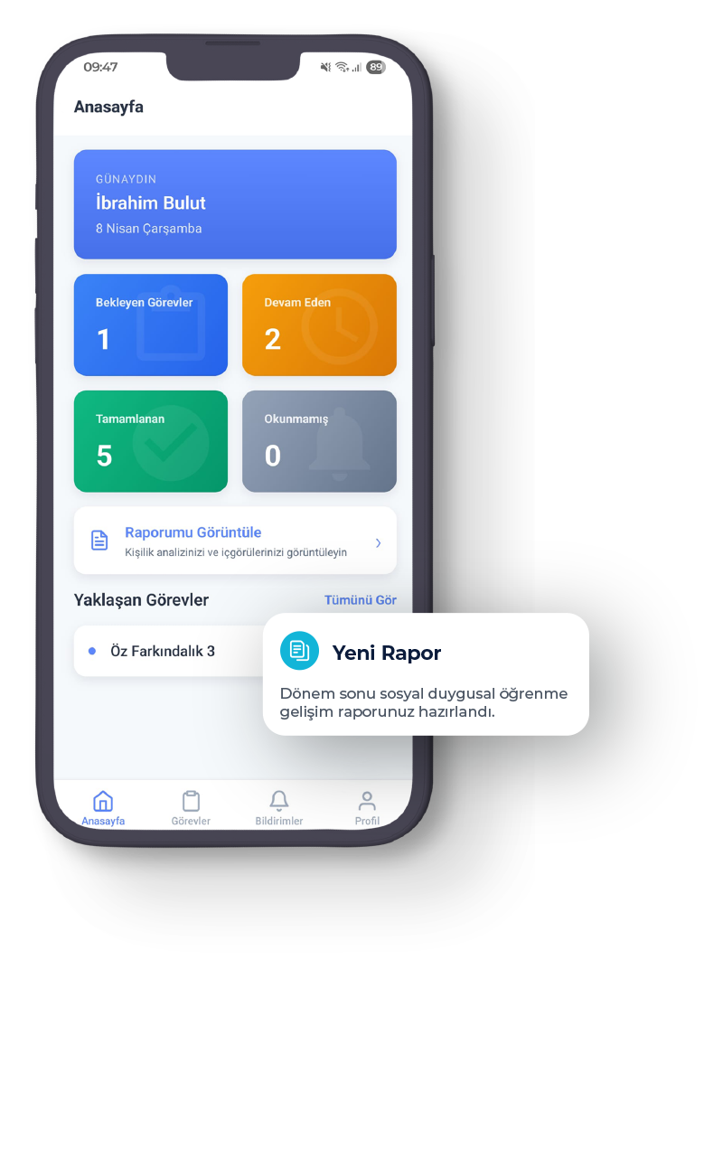 Persona Analytics EDU Mobil Uygulama